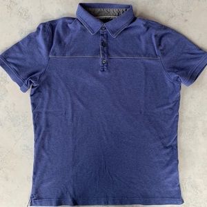 Banana Republic Luxury Touch Purple Polo